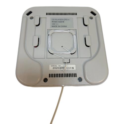 無印良品 (ムジルシリョウヒン) CDプレーヤー CPD-4 2020年製