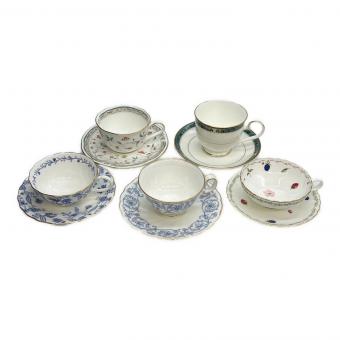 Noritake (ノリタケ) アソートカップ&ソーサー 5Pセット