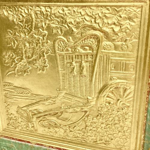 飾皿 本金箔 二代目松本石亭造