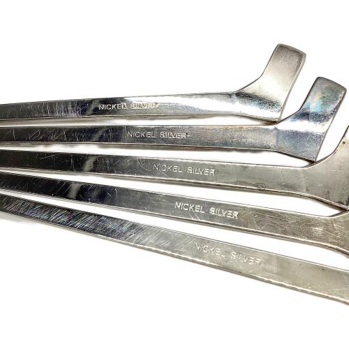 楊枝 花・結び文モチーフ SILVER950 ニッケルシルバー