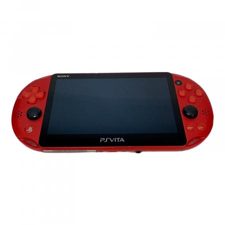 SONY (ソニー) PSVITA PCH-2000 メタリックレッド｜トレファクONLINE
