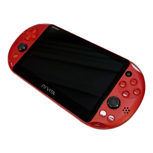 SONY (ソニー) PSVITA PCH-2000 メタリックレッド