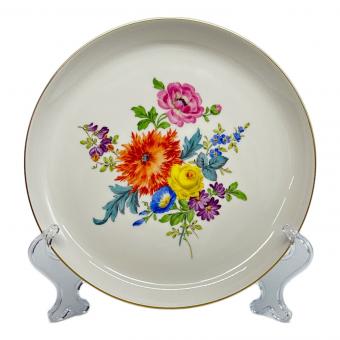 Meissen (マイセン) プレート フラワーブーケ 飾り皿