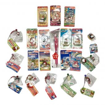 HELLO KITTY ご当地ストラップ・キーホルダー・ボールペン アソート 21本セット
