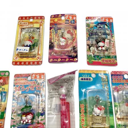 【美品】28点セット　ご当地ハローキティ ストラップ　ボールペン　セット HELLO KITTY ご当地ストラップ・キーホルダー・ボールペン アソート 21