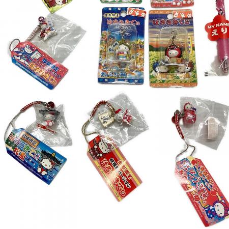 【美品】28点セット　ご当地ハローキティ ストラップ　ボールペン　セット HELLO KITTY ご当地ストラップ・キーホルダー・ボールペン アソート 21