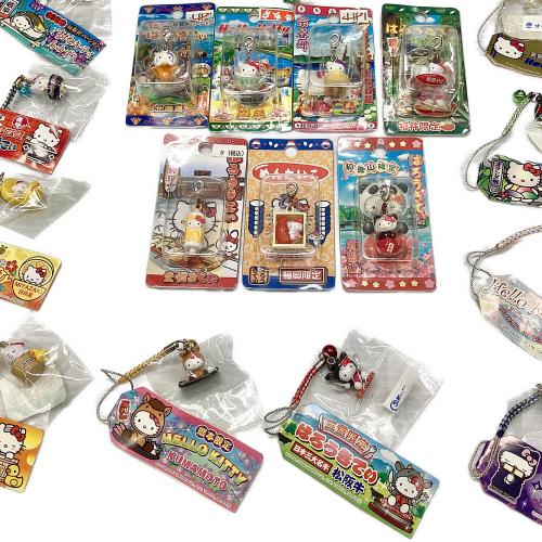 HELLO KITTY ご当地ストラップ・キーホルダー アソート 20本セット