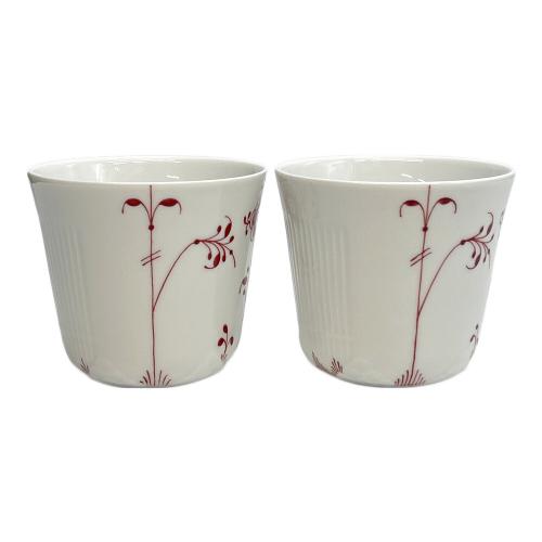 ROYAL COPENHAGEN (ロイヤル・コペンハーゲン) フリーカップ カラーエレメンツ バーガンディ 2Pセット