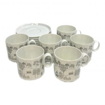 Rosenthal (ローゼンタール) カップ&ソーサー スタジオライン 冬の旅 6Pセット USED