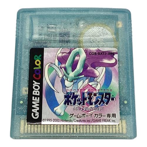 ゲームボーイカラー ポケットモンスター クリスタルバージョン　ゲームボーイカラー専用