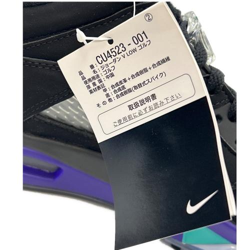 NIKE (ナイキ) ゴルフシューズ CU4523-001 メンズ SIZE 26.5cm ブラック×パープル