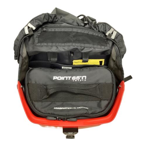 ハードシェルバイクバッグ POINT 65 25L ディアブロレッド