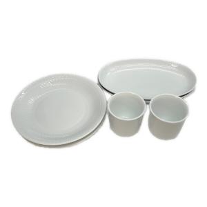 ROYAL COPENHAGEN (ロイヤル・コペンハーゲン) ペア食器セット ホワイトパルメッテ