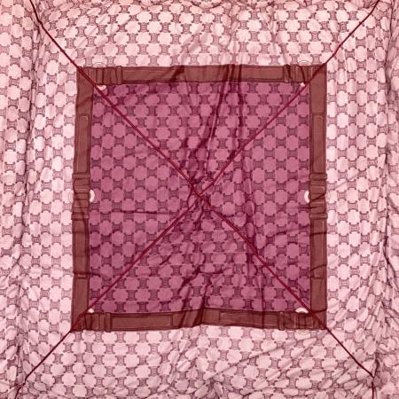 CELINE (セリーヌ) こたつ掛布団 200×200cm ピンク×パープル