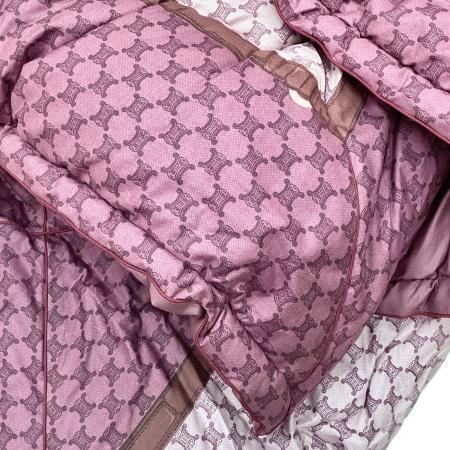 CELINE (セリーヌ) こたつ掛布団 200×200cm ピンク×パープル