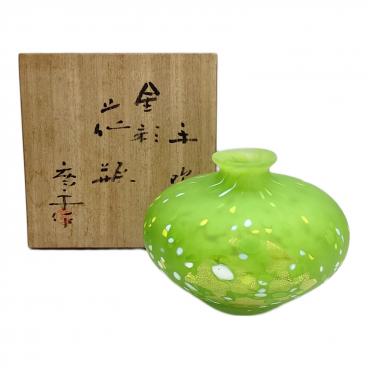 辰砂釉耳付花器｜トレファクONLINE