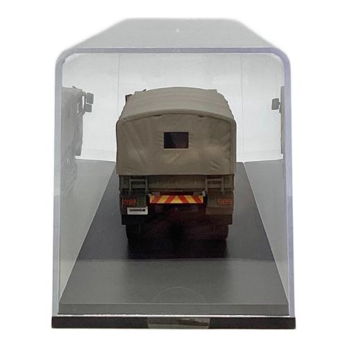 モデルカー 1/43 陸上自衛隊 3.1/2t 73式大型トラック SKW477 幌付