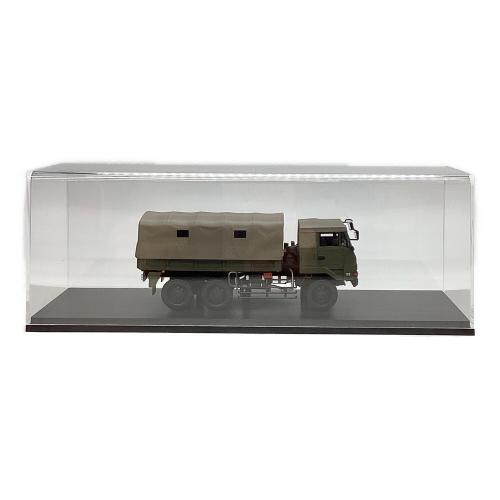モデルカー 1/43 陸上自衛隊 3.1/2t 73式大型トラック SKW477 幌付