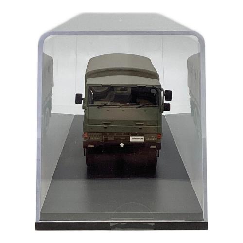 モデルカー 1/43 陸上自衛隊 3.1/2t 73式大型トラック SKW477 幌付