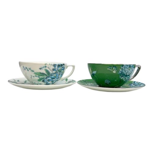 Wedgwood (ウェッジウッド) カップ&ソーサー 2Pセット ジャスパーコンラン シノワズリ