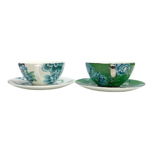 Wedgwood (ウェッジウッド) カップ&ソーサー 2Pセット ジャスパーコンラン シノワズリ