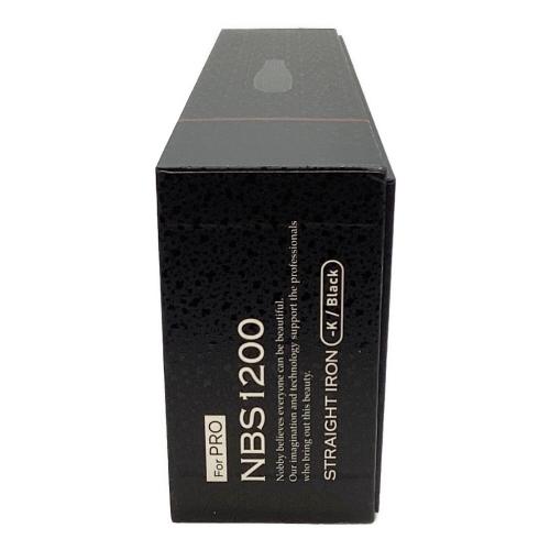 ヘアーアイロン NBS1200 ブラック