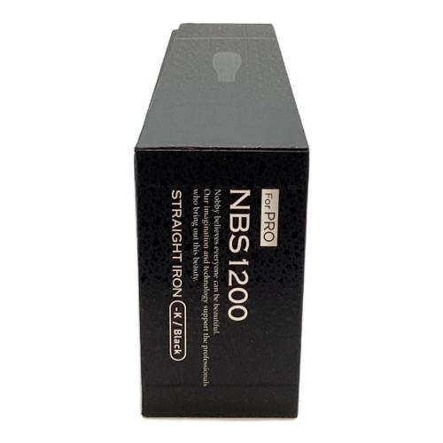 ヘアーアイロン NBS1200 ブラック