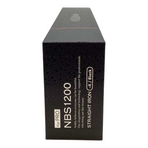 ヘアーアイロン NBS1200 ブラック