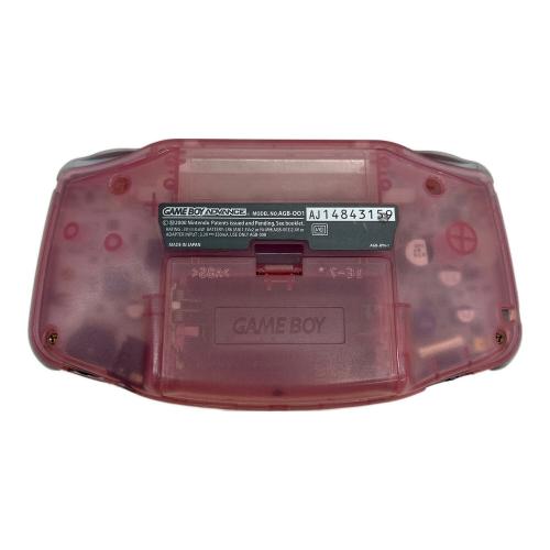 Nintendo (ニンテンドー) GAMEBOY ADVANCE (ゲームボーイアドバンス）AGB-001 液晶内部シミ有