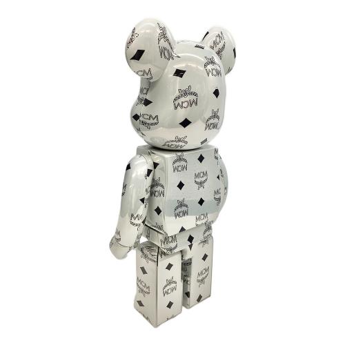 BE@RBRICK MCM WHITE CHROME Ver. 100％ 400％