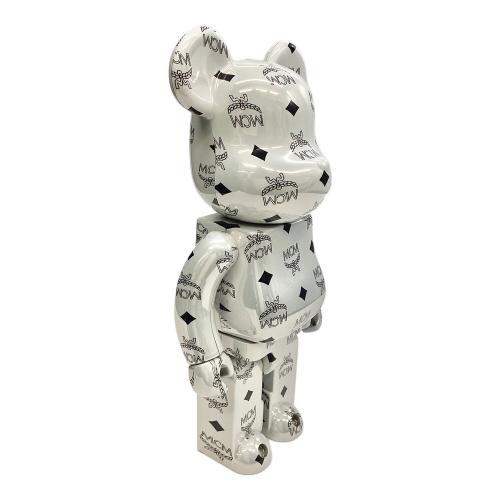 BE@RBRICK MCM WHITE CHROME Ver. 100％ 400％