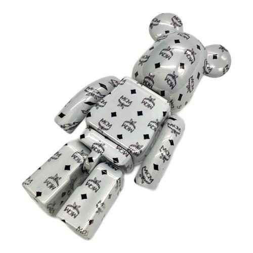 BE@RBRICK MCM WHITE CHROME Ver. 100％ 400％