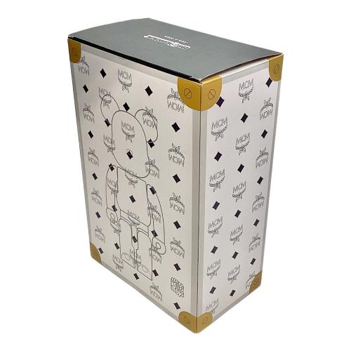 BE@RBRICK MCM WHITE CHROME Ver. 100％ 400％
