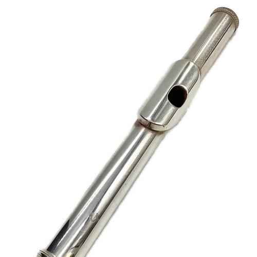フルート EX III 銀製頭部管・その他洋銀製 オフセットリングキー・Eメカ付モデル