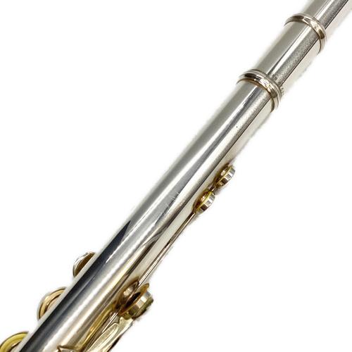 フルート EX III 銀製頭部管・その他洋銀製 オフセットリングキー・Eメカ付モデル