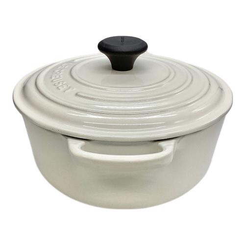 シグニチャー・ココット・ロンド 20㎝ ホワイト｜トレファクONLINE