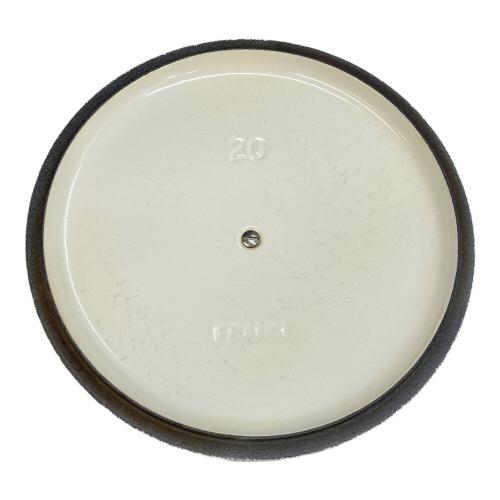 LE CREUSET (ルクルーゼ) 鍋 SIZE 20cm シェルピンク シグニチャー ココット・ロンド USED