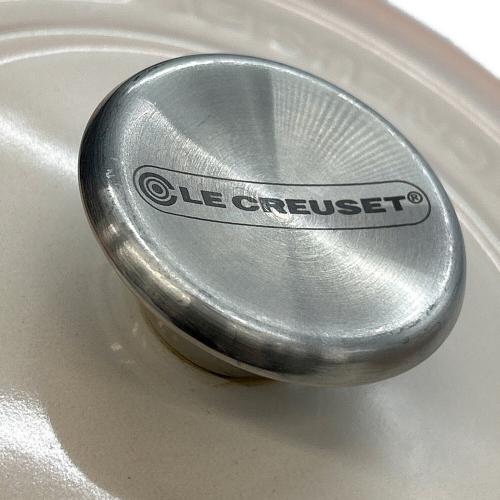 LE CREUSET (ルクルーゼ) 鍋 SIZE 20cm シェルピンク シグニチャー ココット・ロンド USED