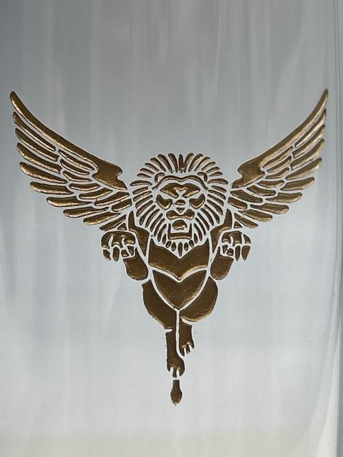 銀河英雄伝説 (ギンガエイユウデンセツ) シャンパングラス 紋章刻印