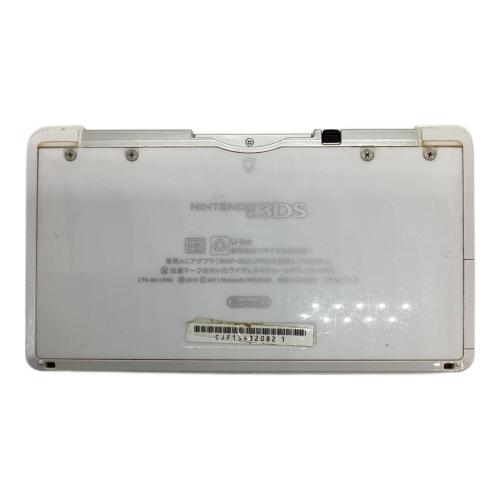Nintendo (ニンテンドー) Nintendo 3DS CTR-001　アイスホワイト 充電器ヨゴレ有