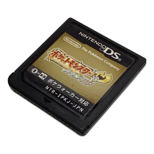 NintendoDS ポケットモンスター 金 ハートゴールド