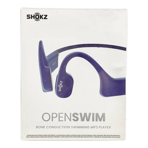 完全防水型オーディオプレーヤー 骨伝導イヤホン OPENSWIM