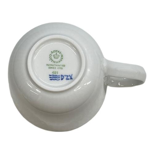 ROYAL COPENHAGEN (ロイヤル・コペンハーゲン) マグ&プレート 各2Pセット ブルーライン