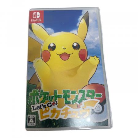 ポケットモンスターLet's Go!ピカチュウ Nintendo Switch用ソフト CERO