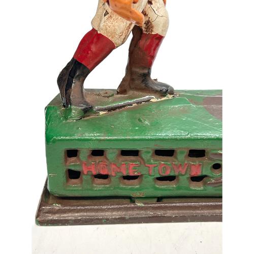 鋳造 貯金箱 iron coin bank Baseball 野球