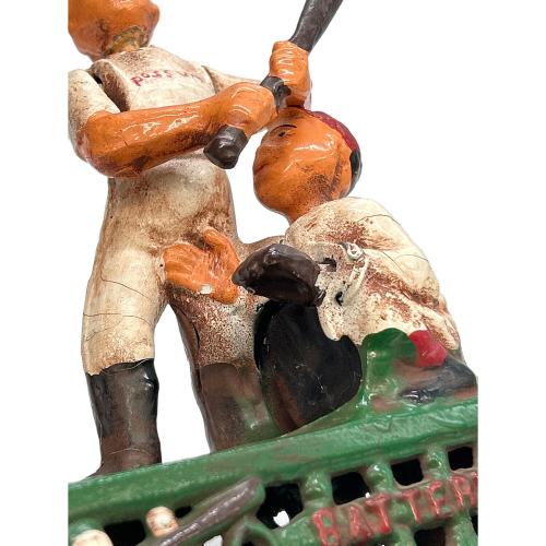 鋳造 貯金箱 iron coin bank Baseball 野球