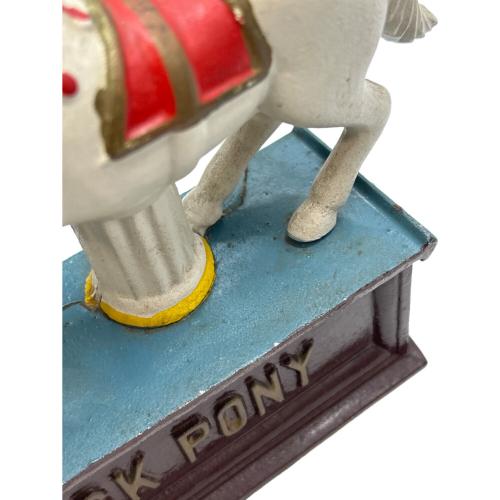 鋳造 貯金箱 iron coin bank TRICK PONY