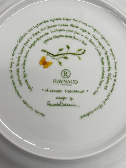 RAYNAUD (レイノー) プレート HISTOIRE NATURELLE 2Pセット