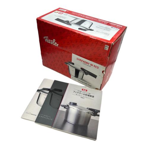 Fissler (フィスラージャパン) SYMPHONY  IN RED レシピ本付 PSCマーク(圧力鍋)有