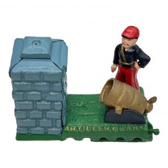 鋳造 貯金箱 iron coin bank ARTILLERY BANK 大砲